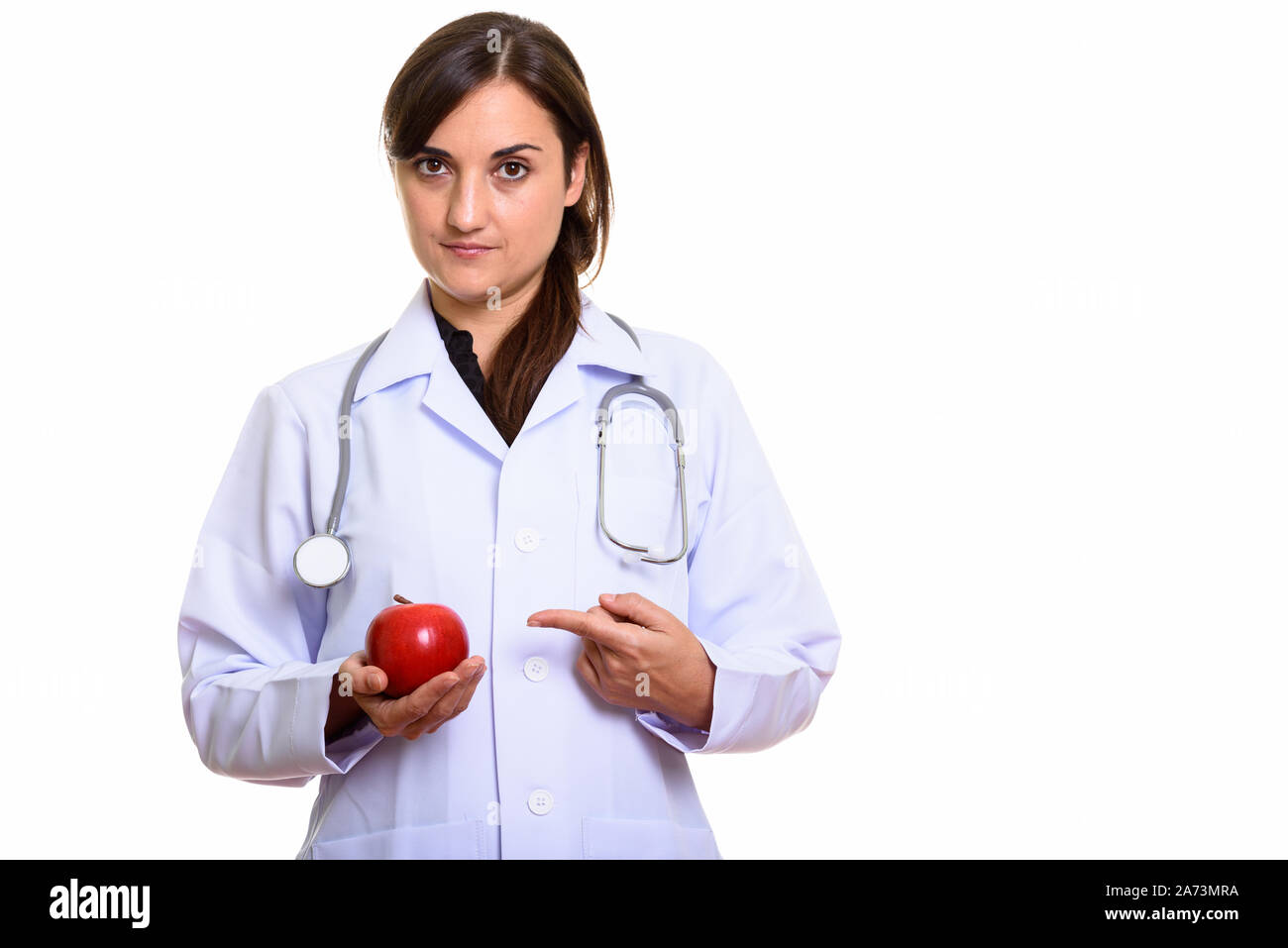 Angry pointing doctor hi-res stock photography and images - Alamy