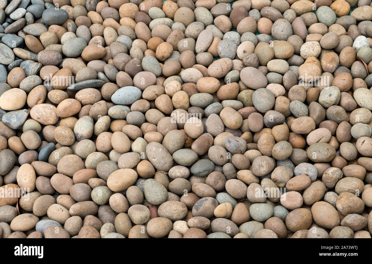 Seamless texture with pebbles hi-res stock photography and images - Alamy