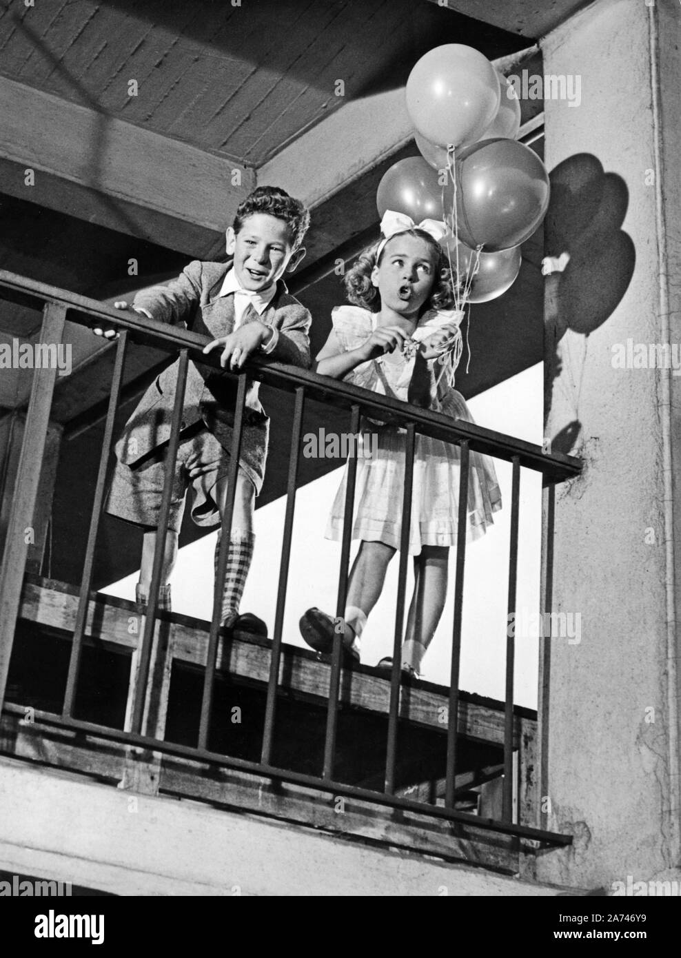 Große Star-Parade, Deutschland 1954, Regie: Paul Martin, Darsteller: Peter Hinnen, Cornelia Conny Froboess Stock Photo