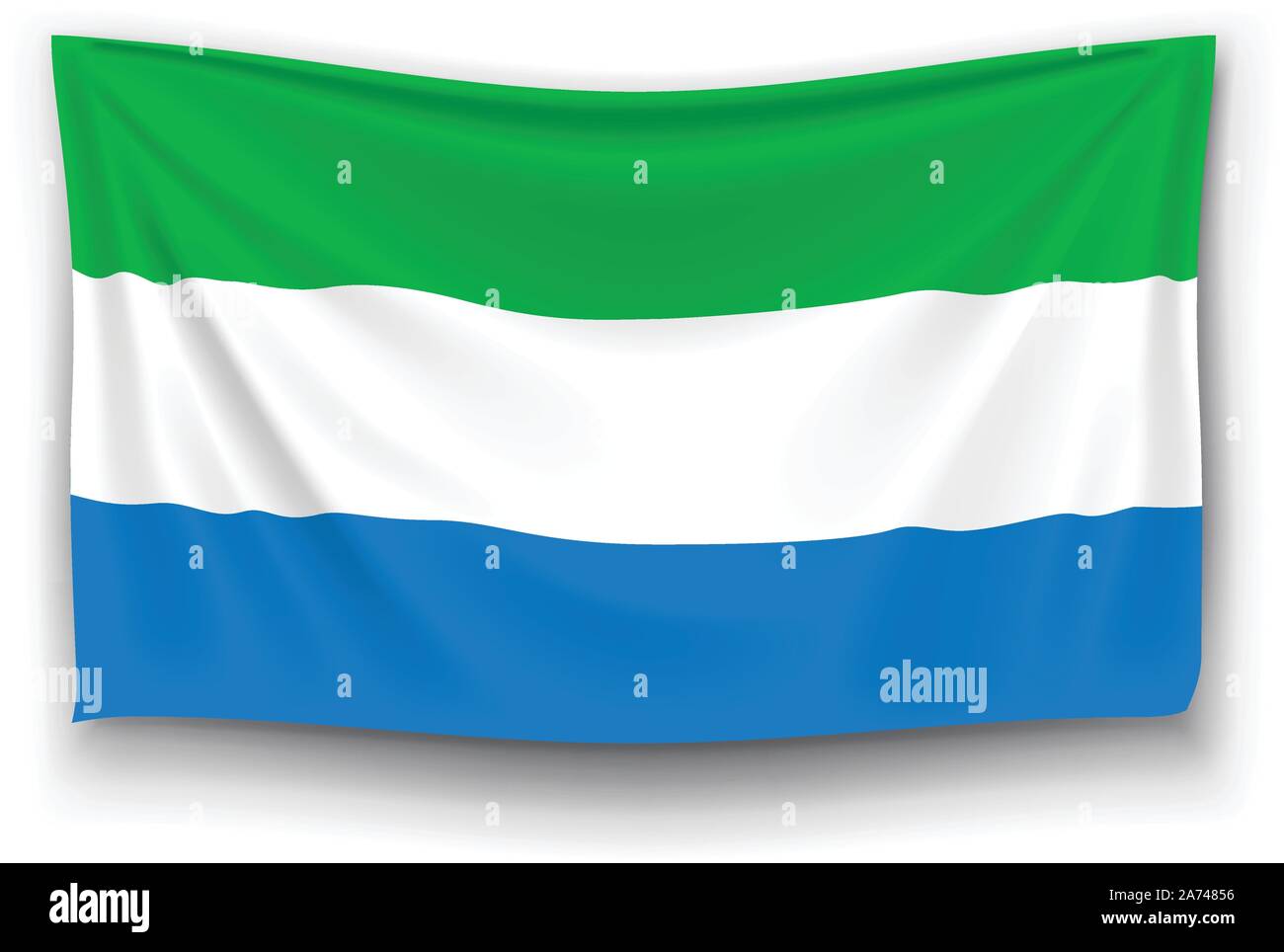 flag of sierra leone Stock Vector Image & Art - Alamy
