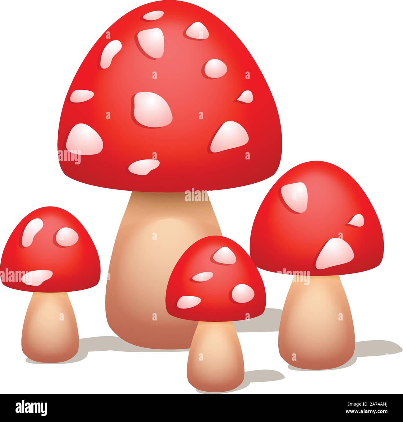 Puffball white mushroom Stock Vector Images - Alamy