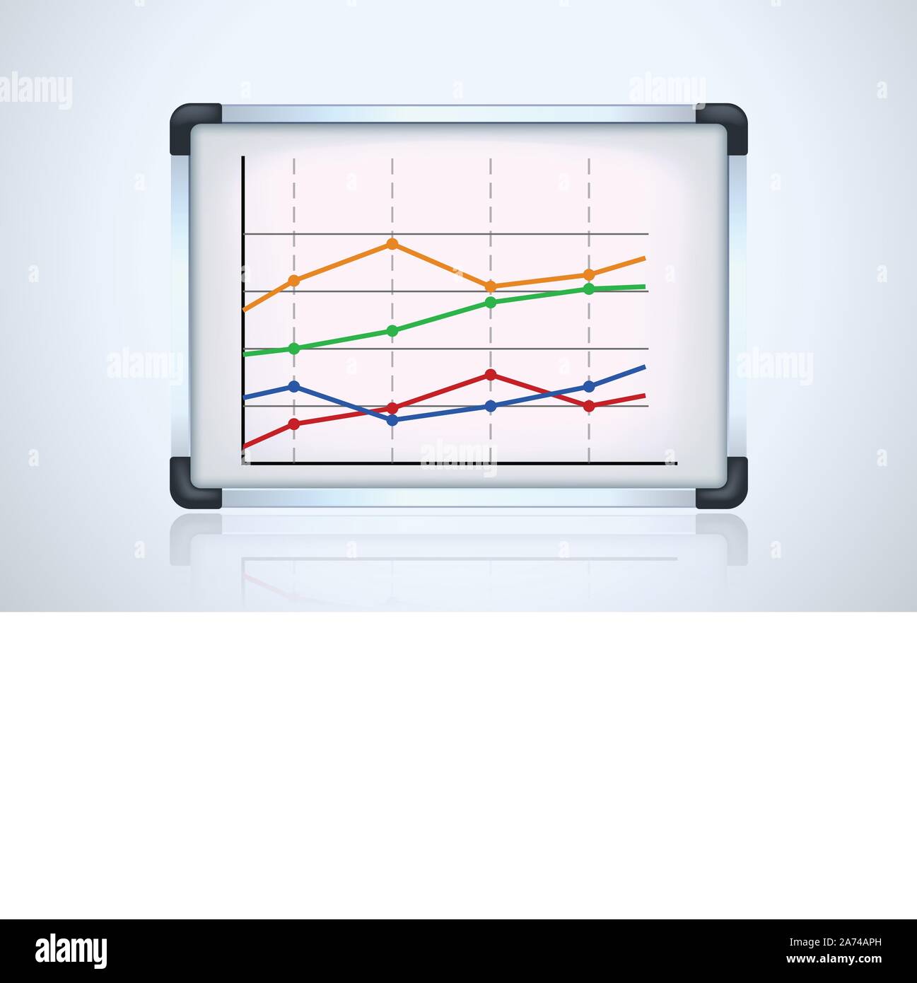 Flip chart with graph hi-res stock photography and images - Alamy