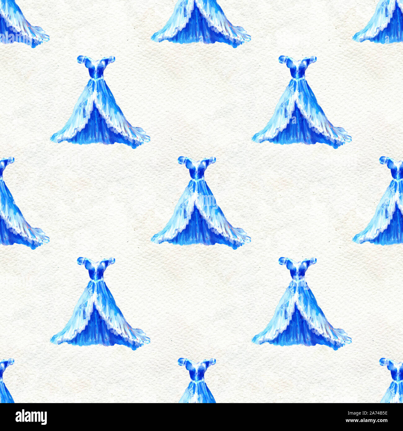 Fashion seamless pattern. Watercolor hand drawn background Stock Photo ...