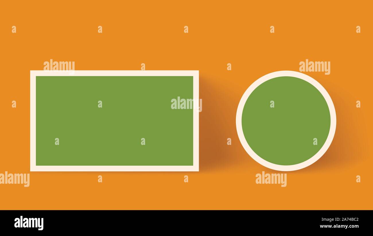 Set blank rectangle labels Stock Vector Images - Alamy