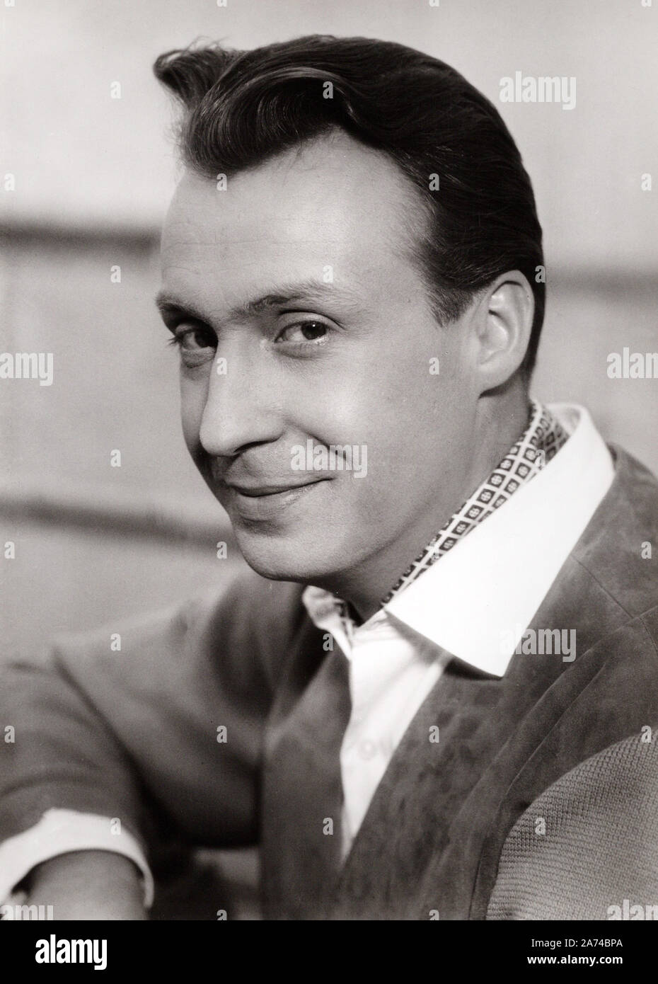 Peter Alexander, österreichischer Schauspieler, Entertainer und Sänger, Deutschland 1957
