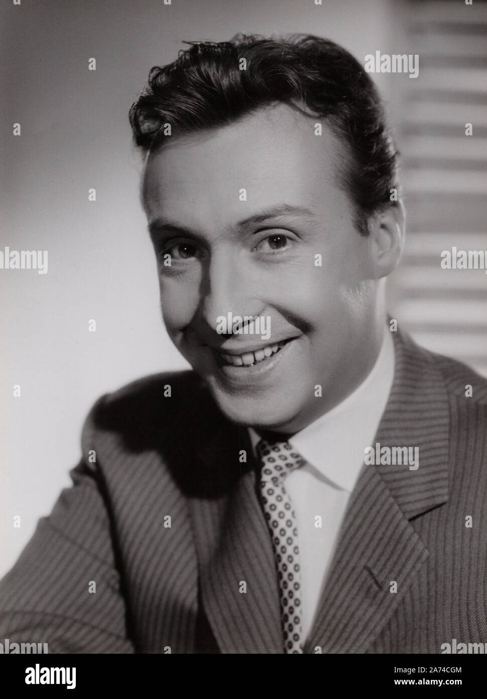 Peter Alexander, österreichischer Schauspieler, Entertainer und Sänger, Deutschland 1958
