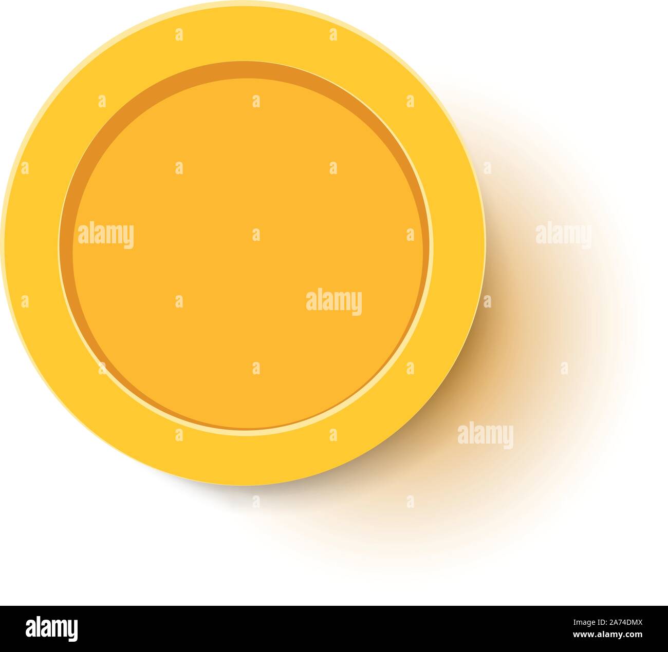gold coin 01 Stock Vector