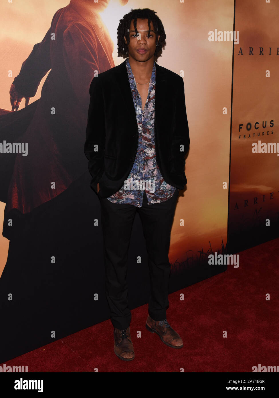 October 29, 2019, Los Angeles, California, USA: Henry Hunter Hall attends the Premiere Of Focus Features' ''Harriet' (Credit Image: © Billy Bennight/ZUMA Wire) Stock Photo