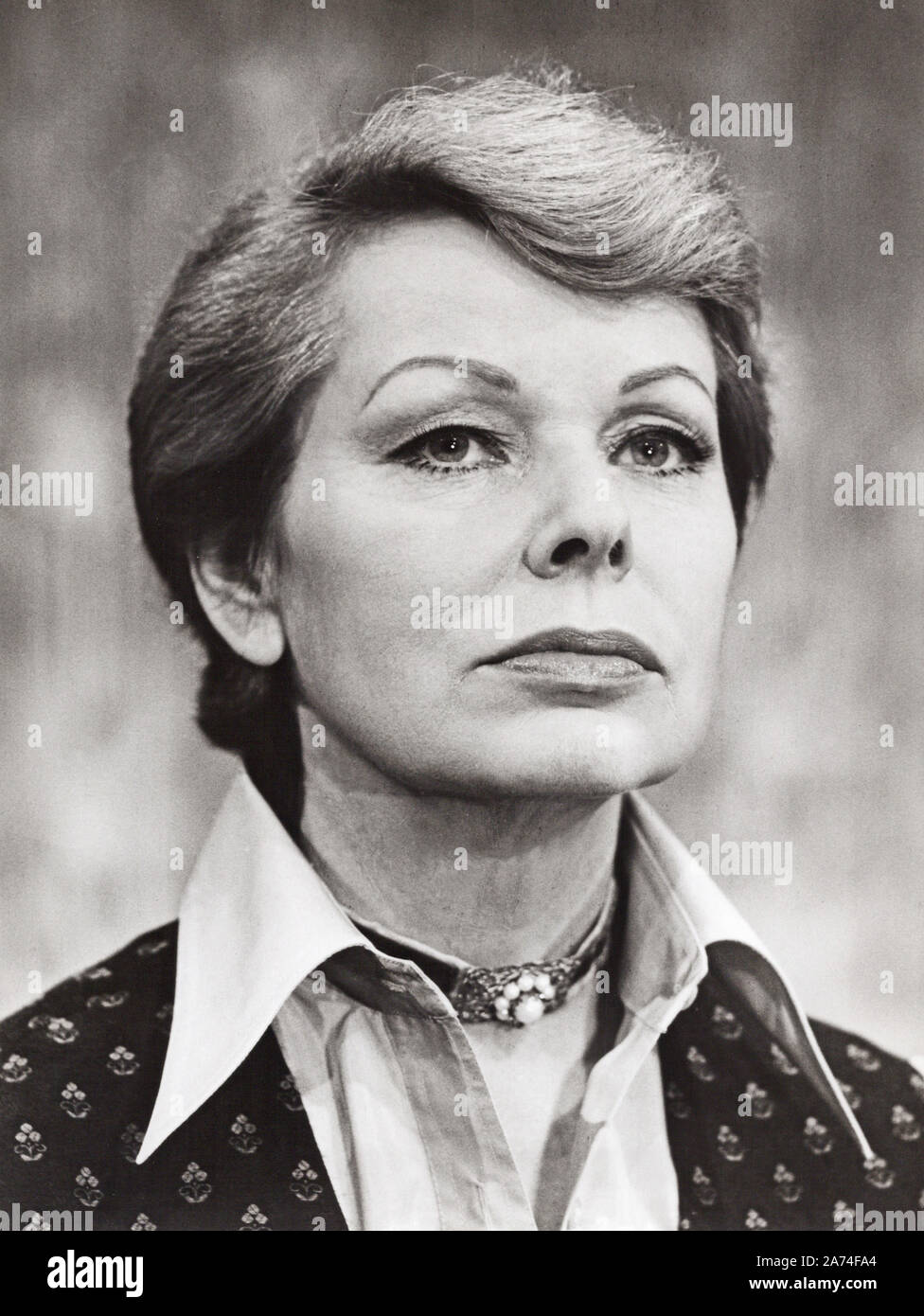 Dagmar Altrichter, deutsche Schauspielerin und Synchronsprecherin, Deutschland ca. 1979. German actress and dubbing actress Dagmar Altrichter, Germany ca. 1979. Stock Photo