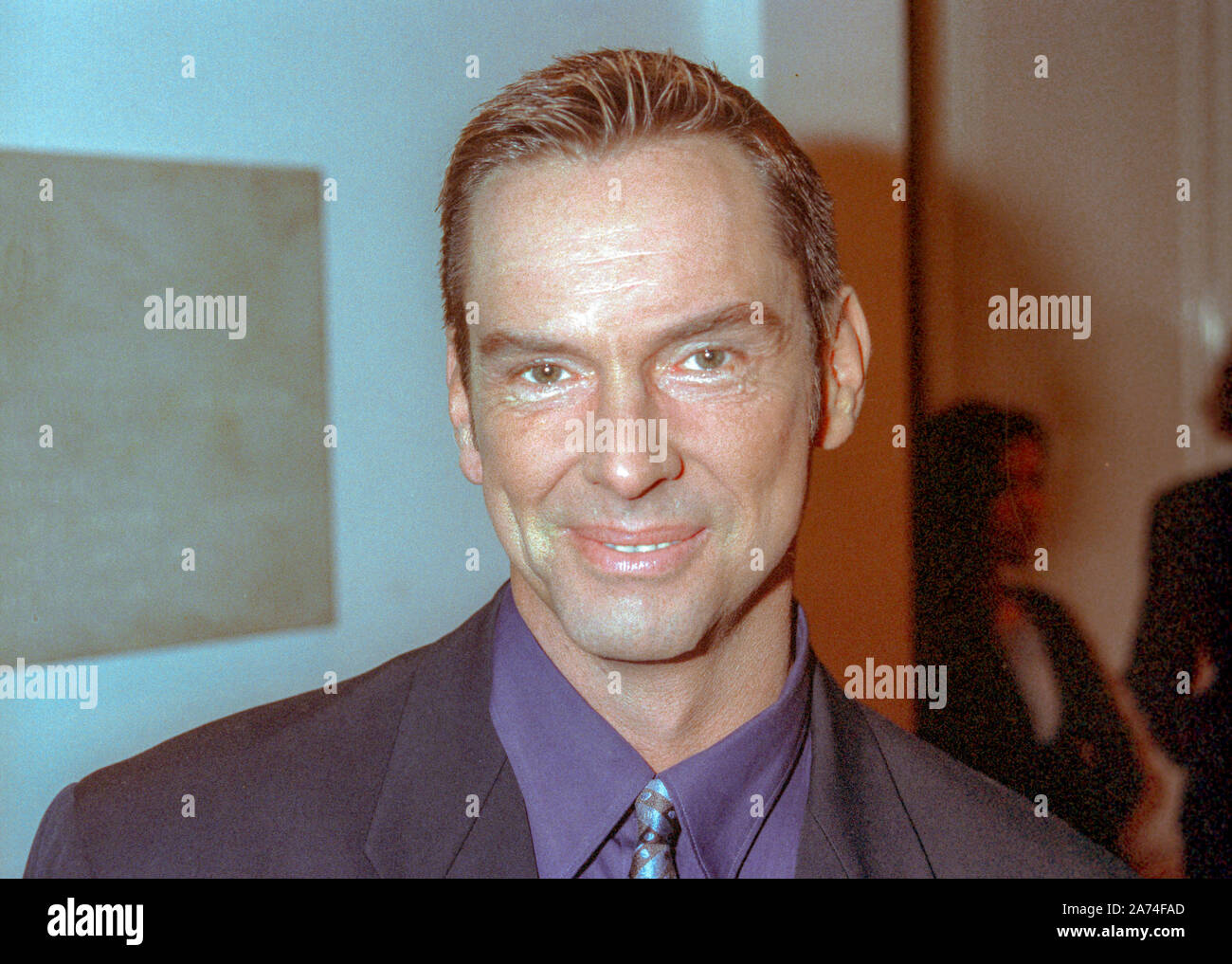 FAshion designer Wolfgang Joop on 10 March 1992 at the Museum für Kunst