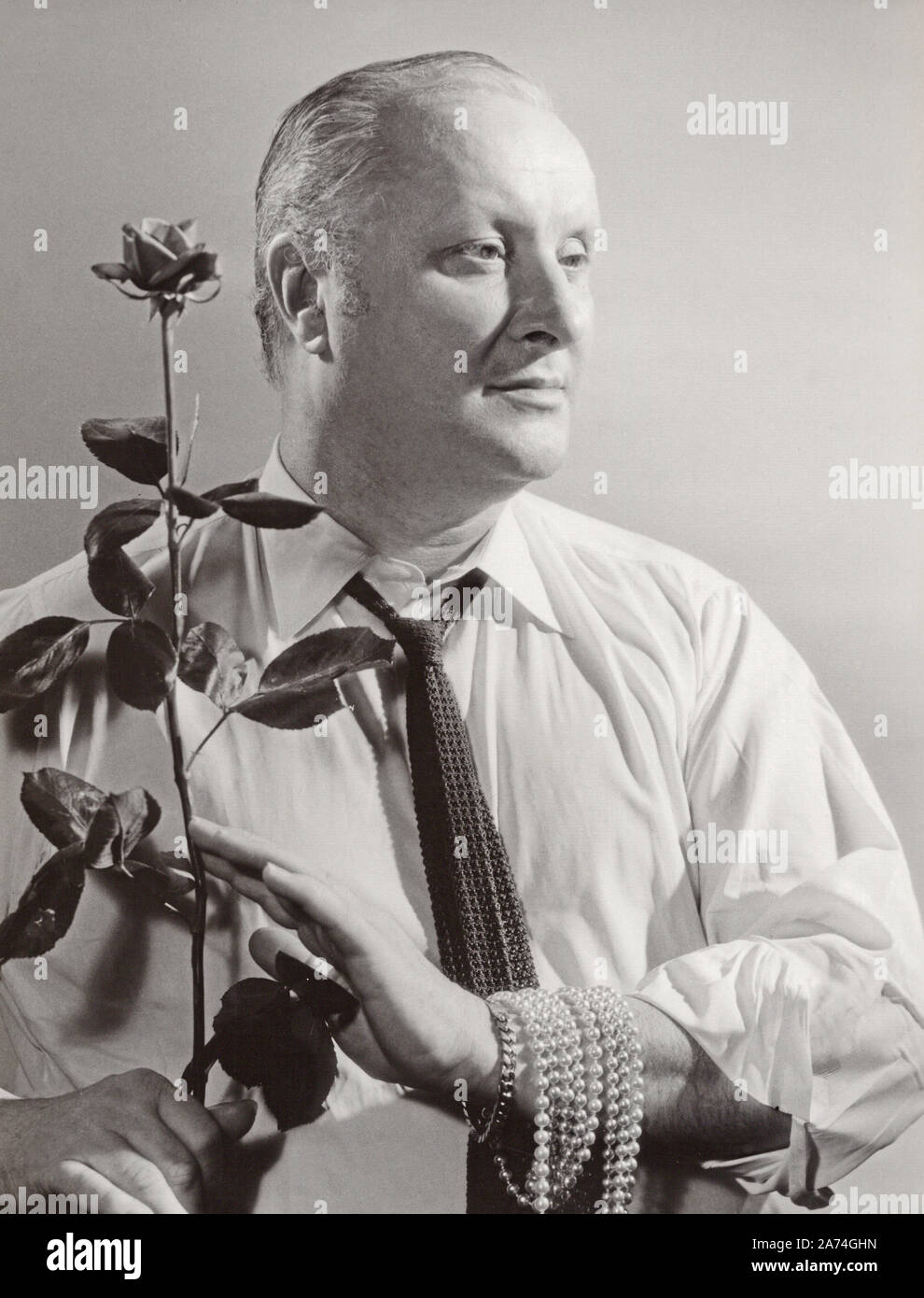 Marcel Andre, französischer Schauspieler, Deutschland ca. 1954. French actor Marcel Andre, Germany ca. 1954. Stock Photo