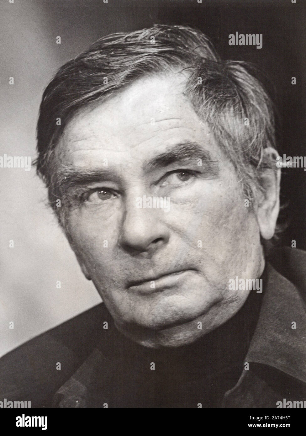 Arno Assmann, deutscher Schauspieler, Theaterintendant und Regisseur, Deutschland ca. 1975. German actor, theatre manager and director Arno Assmann, Germany ca. 1975. Stock Photo