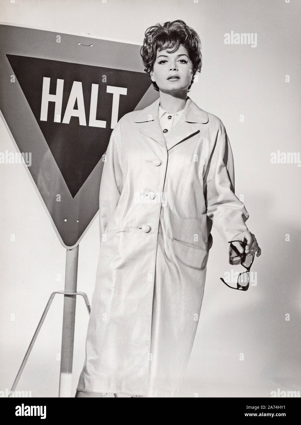 Eva Bartok, ungarisch britische Schauspielerin, Deutschland frühe 1960er Jahre. Hungarian British actress Eva Bartok, Germany early 1960s. Stock Photo