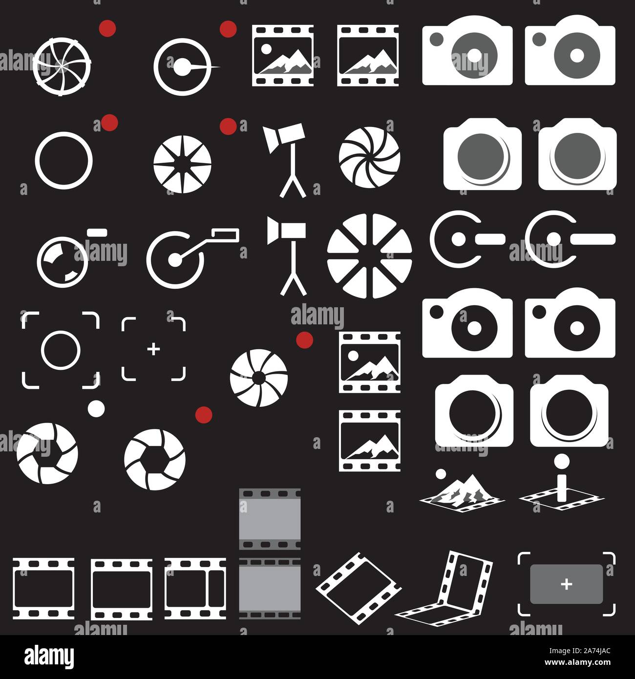 photo set icon Stock Vector Image & Art - Alamy