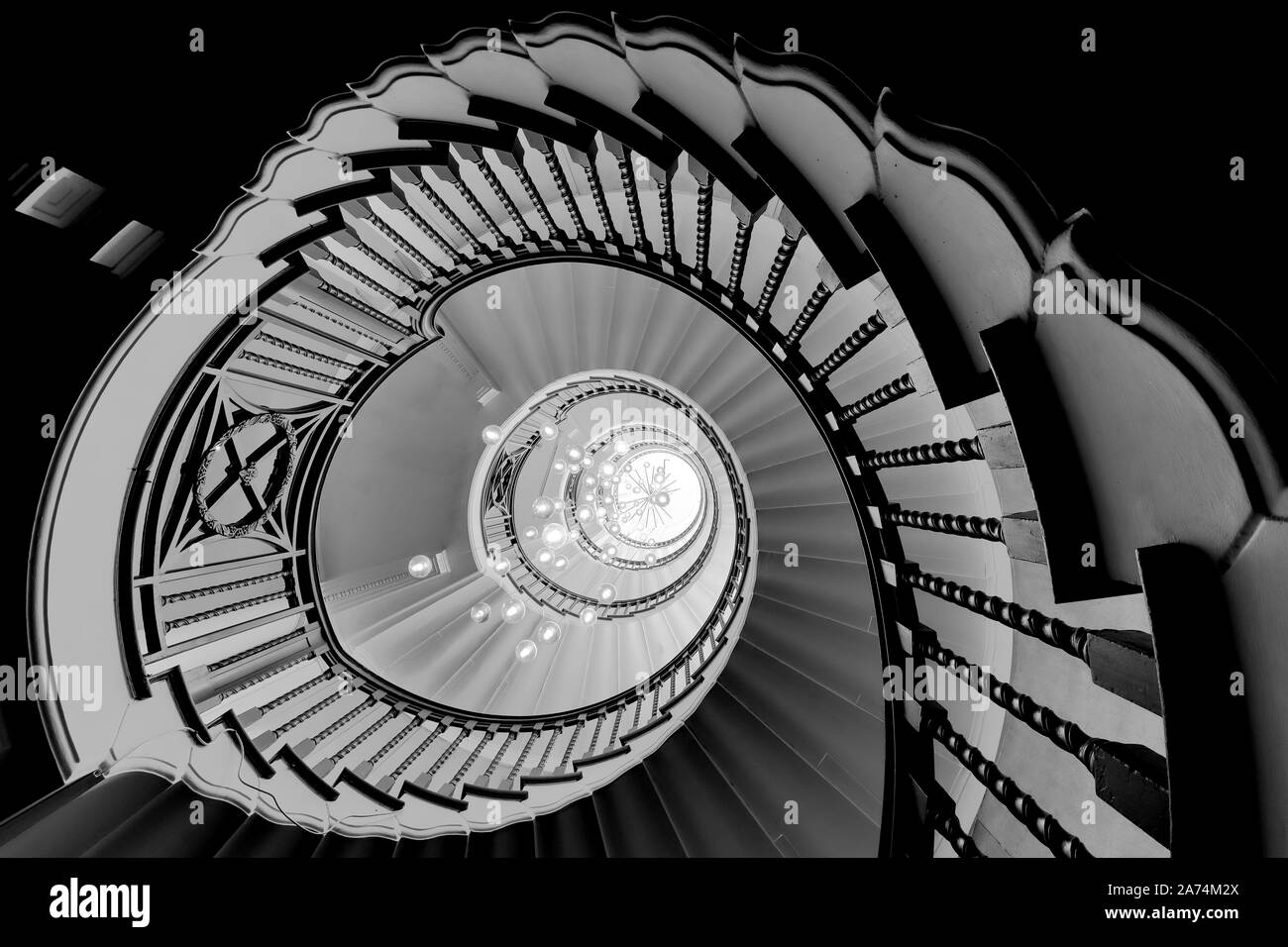 Cecil brewer staircase Black and White Stock Photos & Images Alamy