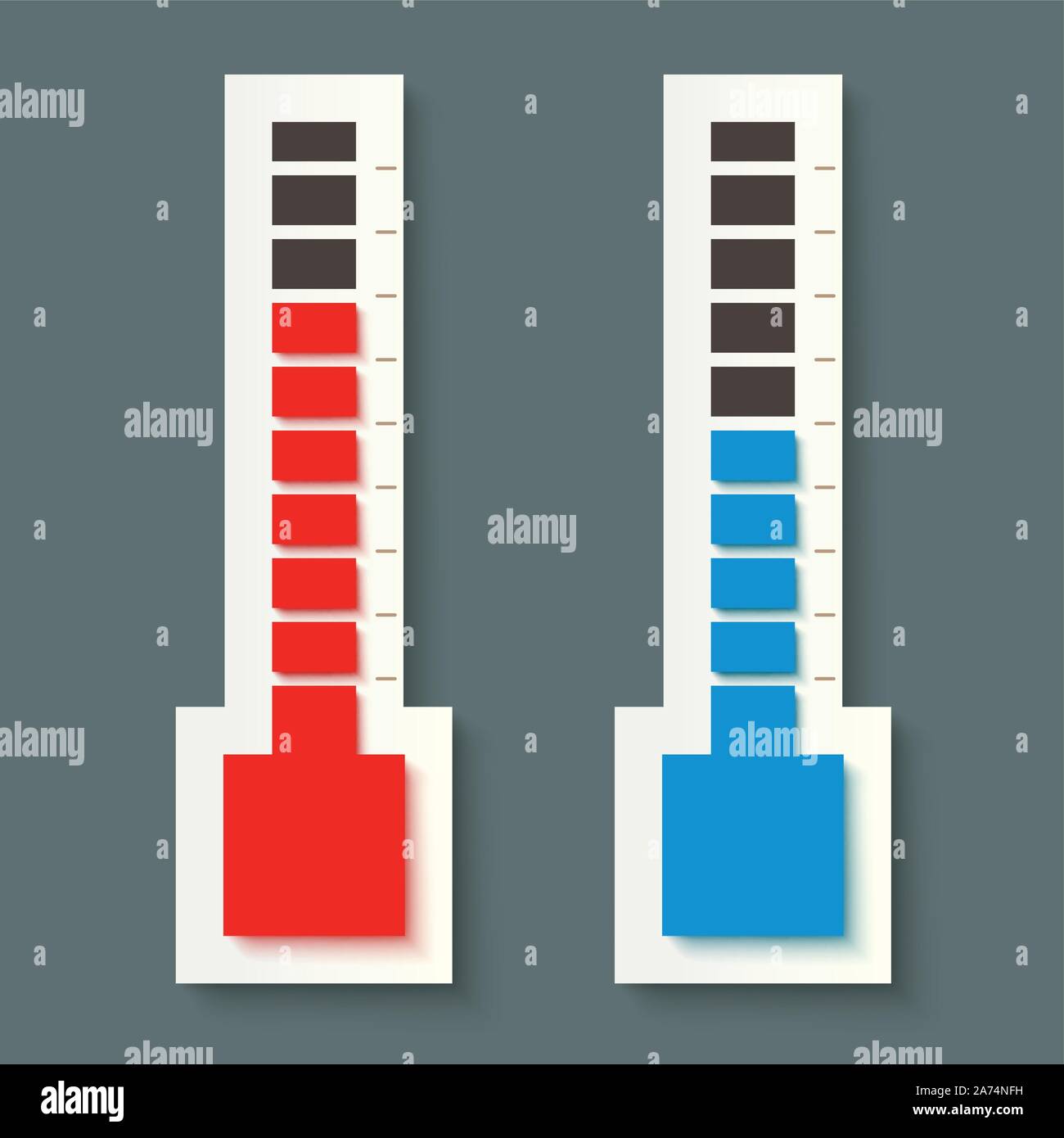 High temp thermometer Stock Vector Images - Alamy