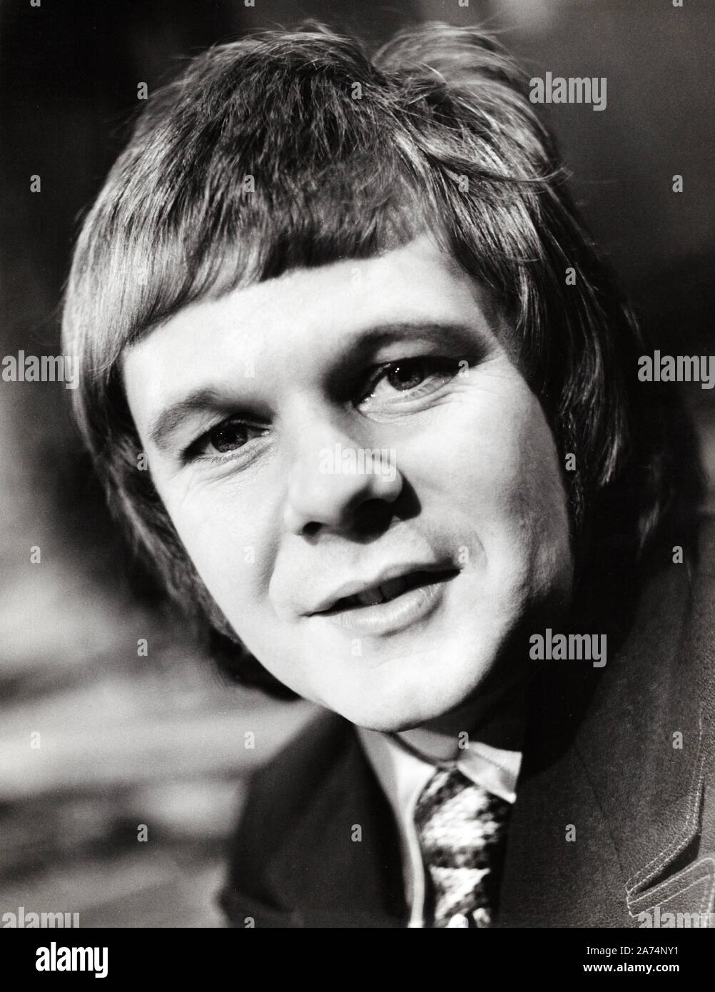 Graham Bonney, britischer Entertainer und Schlagersänger, Deutschland ca. 1975. British schlager singer and entertainer Graham Bonney, Germany ca. 1975. Stock Photo