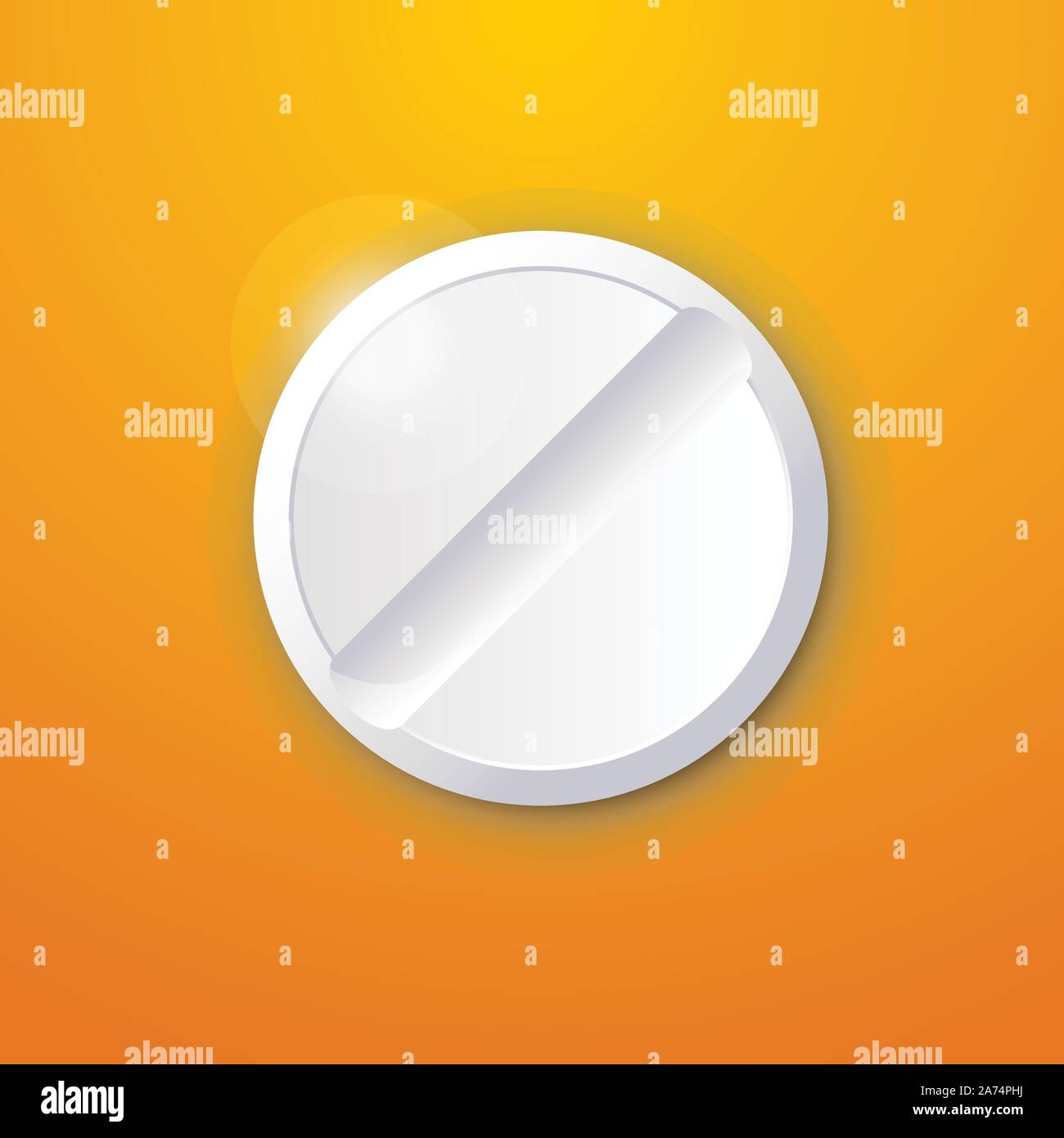 pill on different 4 Stock Vector