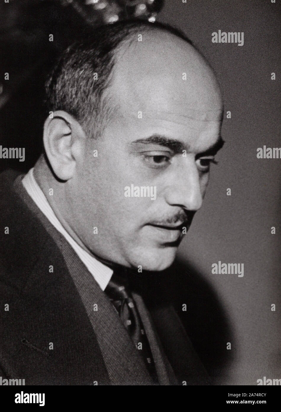 Artur Atze Brauner, deutscher Filmproduzent, Deutschland 1959. German ...