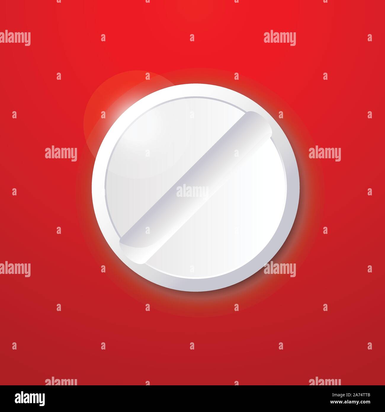 pill on different 2 Stock Vector