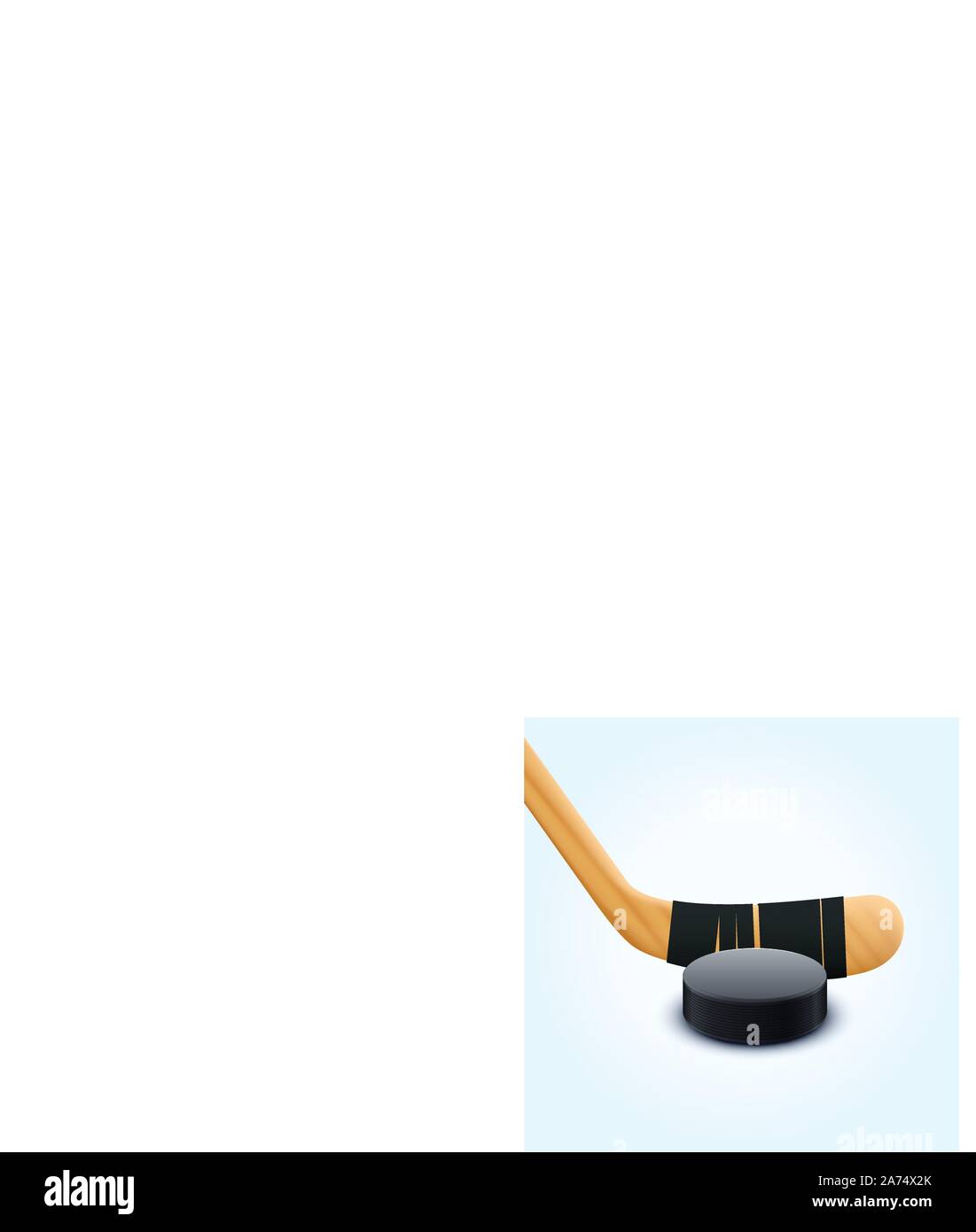 puck and stick Stock Vector Image & Art Alamy