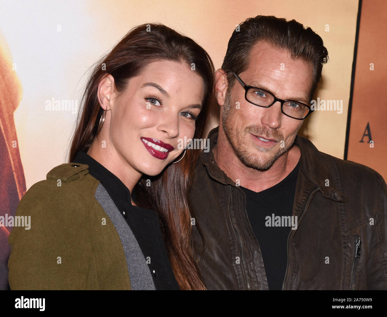 29 October 2019 - Los Angeles, California - Liz Godwin, Jason Lewis