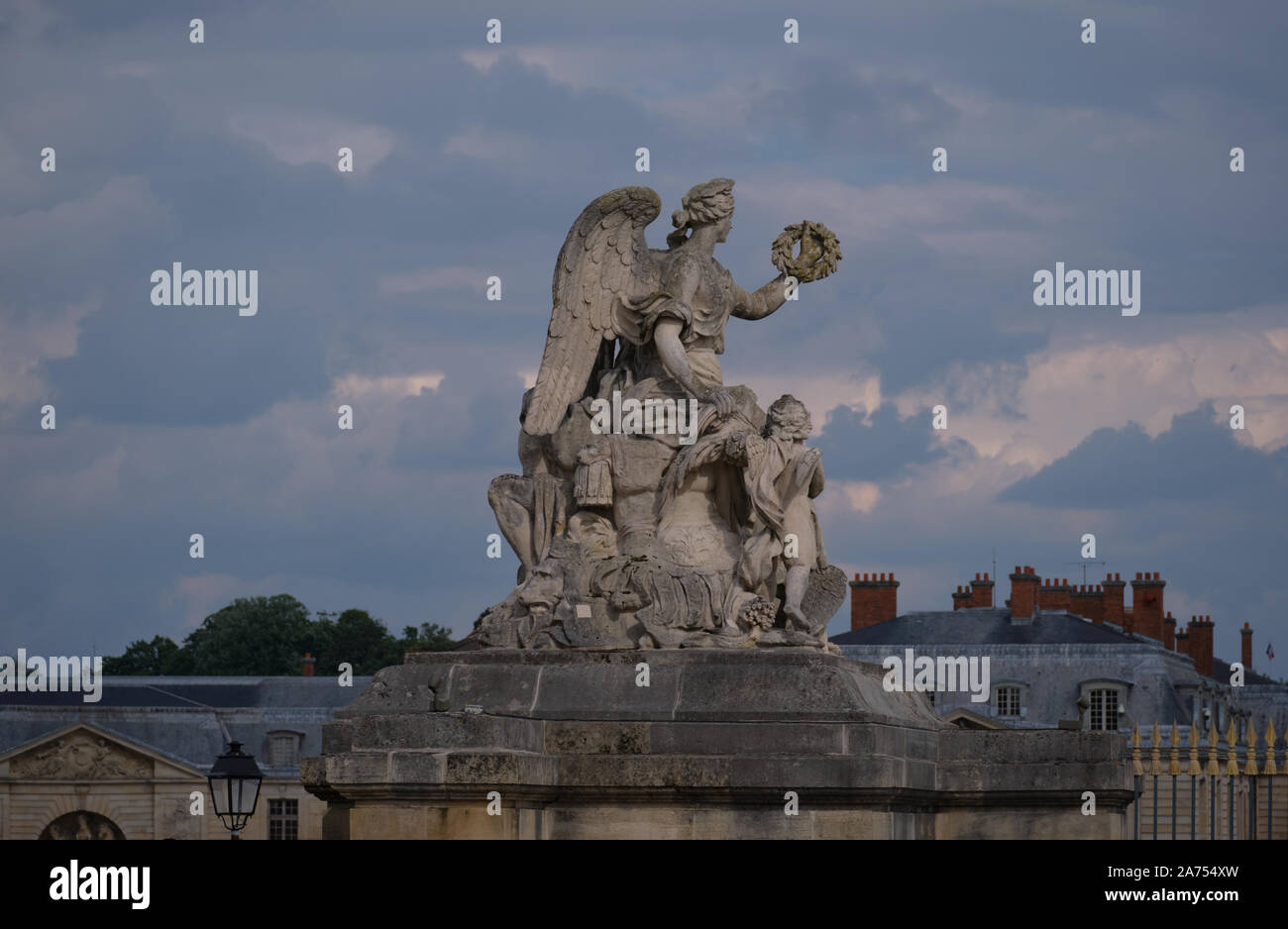 La Victoire sur l'Empire Stock Photo