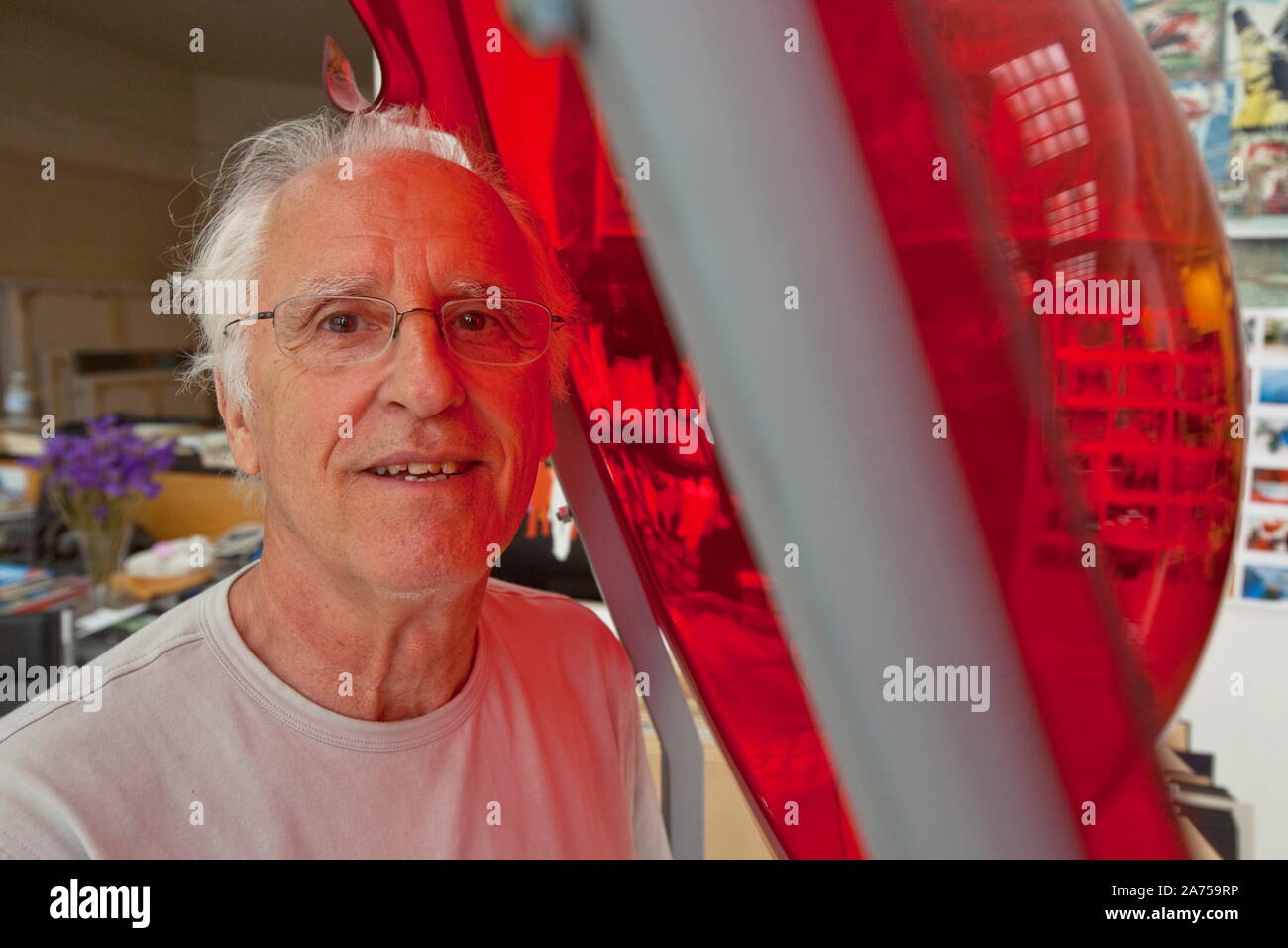 GERARD FROMANGER, FRENCH PAINTER Stock Photo Alamy