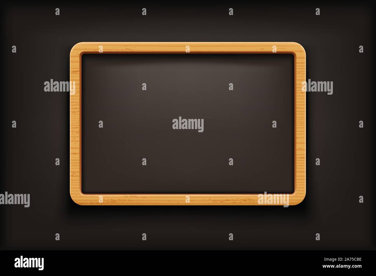 black blackboard on dark Stock Vector Image & Art Alamy