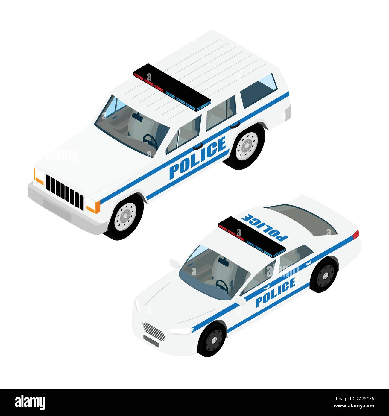 papercraft police car