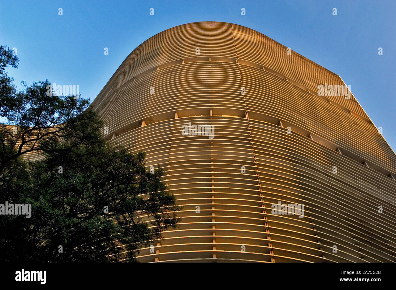 Building Copan, Oscar Niemeyer, São Paulo, Brazil Stock Photo