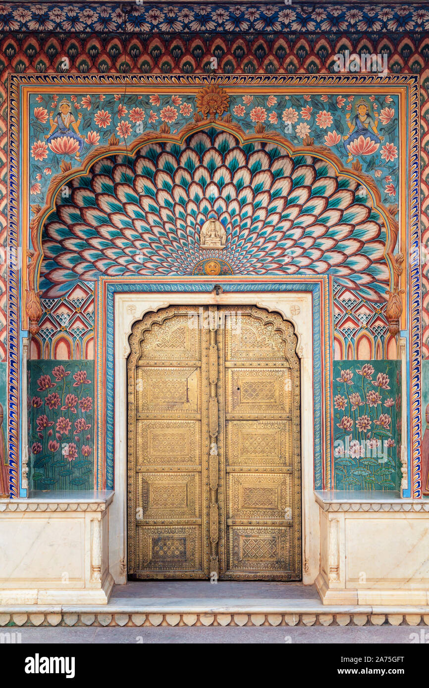 Rajasthani Gate High Resolution Stock Photography and Images Alamy