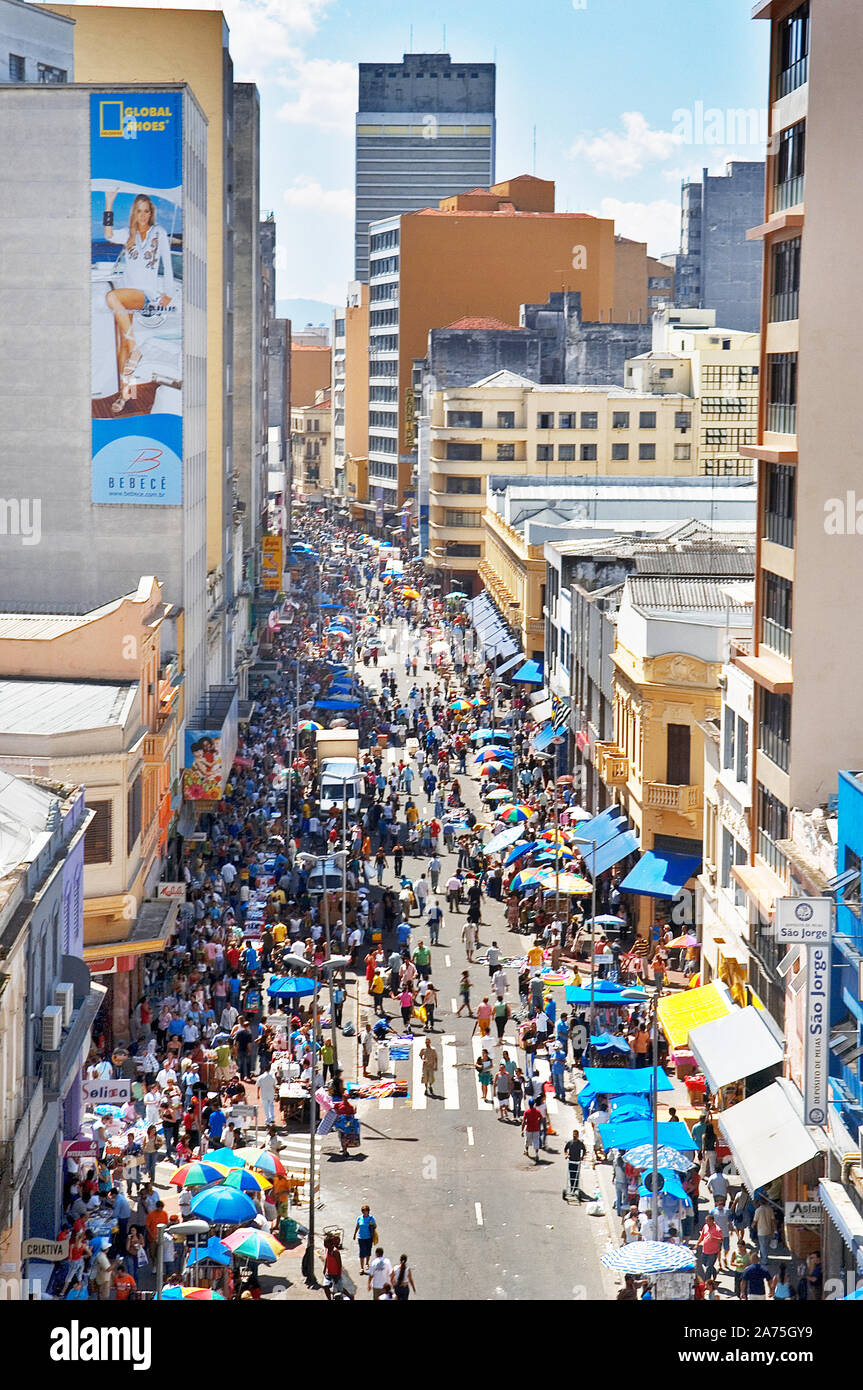 Street 25 de Março, São Paulo, Brazil Stock Photo - Alamy