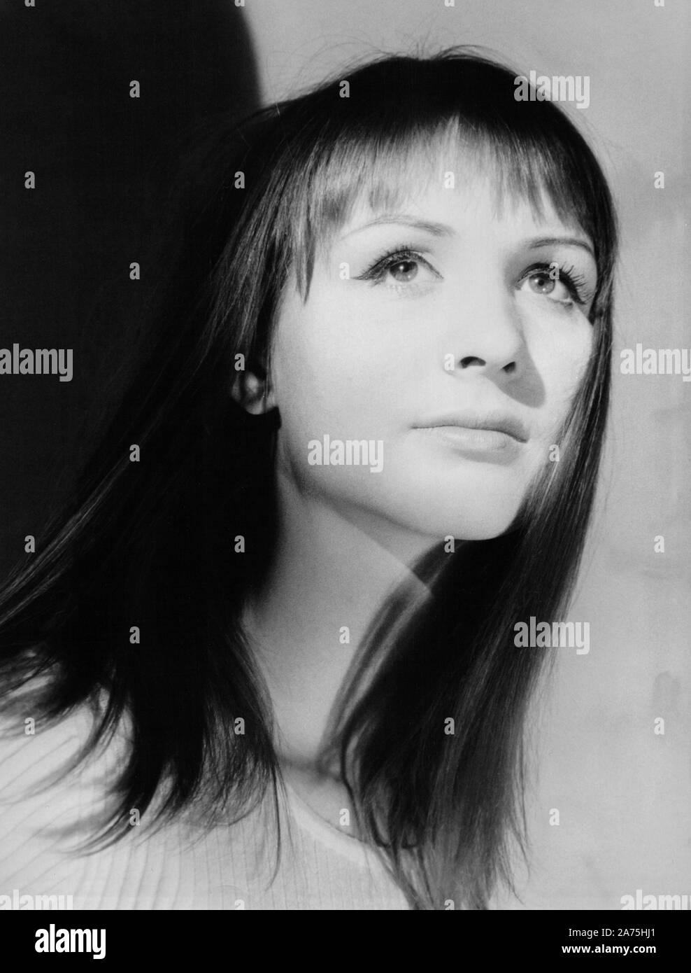 Diana Körner, deutsche Schauspielerin, Deutschland um 1967. German actress Diana Koerner, Germany ca. 1967. Stock Photo