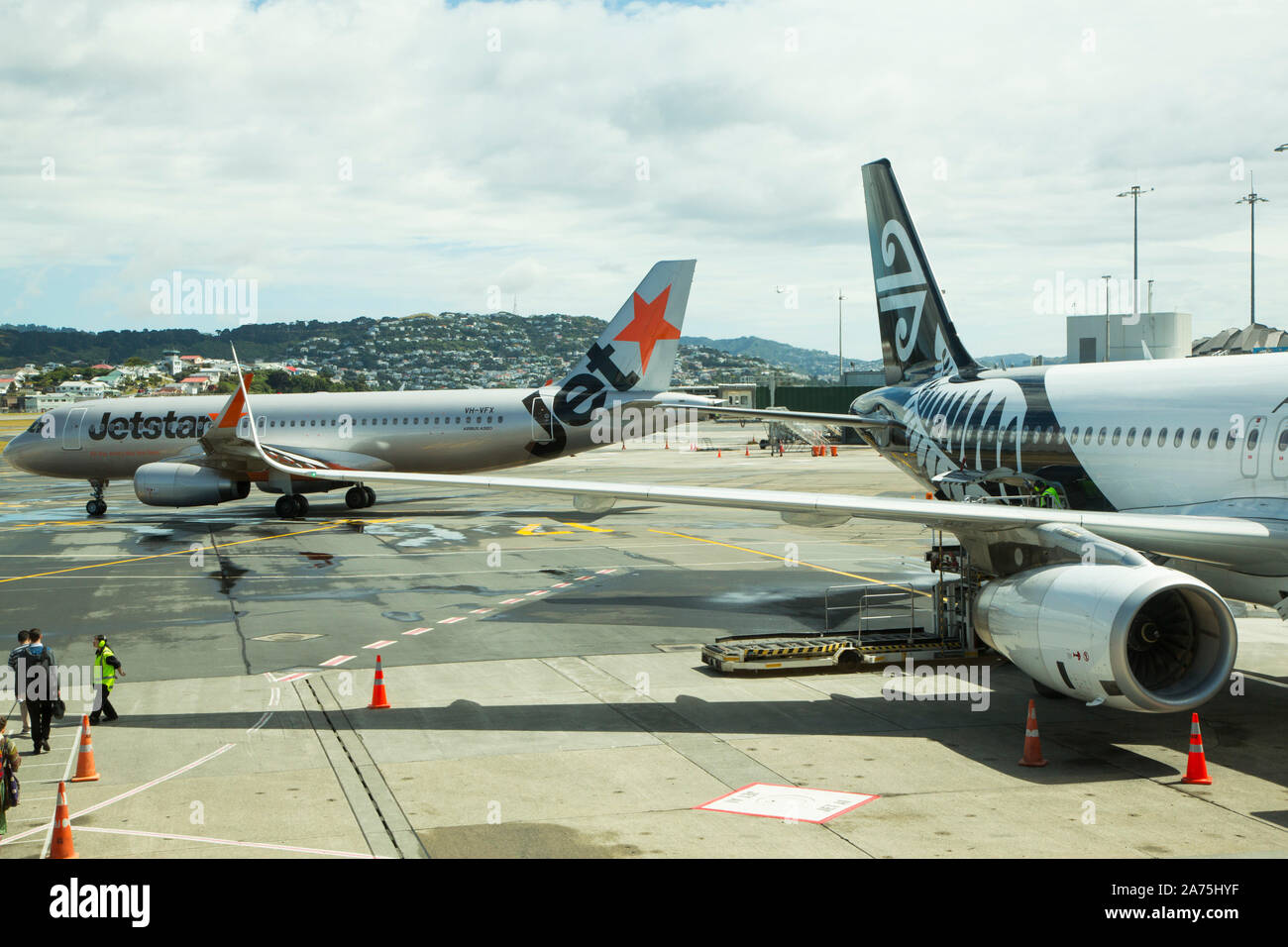 AIR NEW ZEALAND Stock Photo