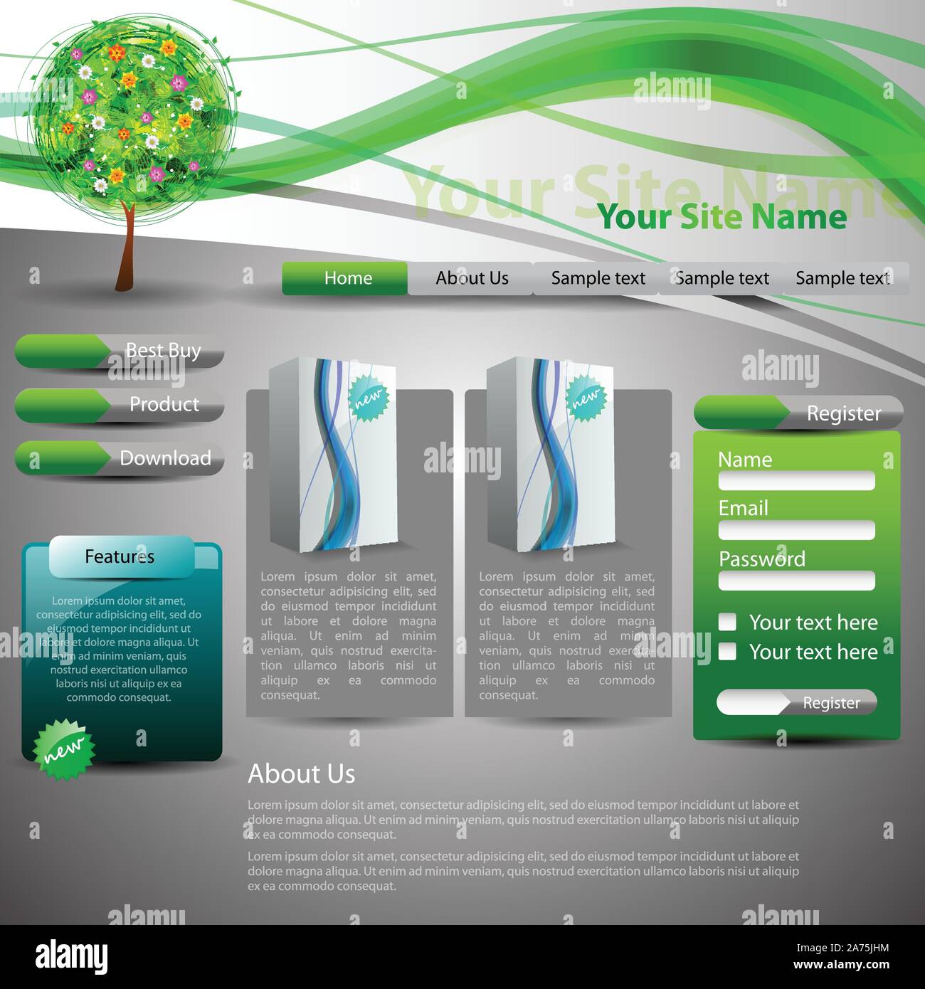 Webstore vector hi-res stock photography and images - Alamy