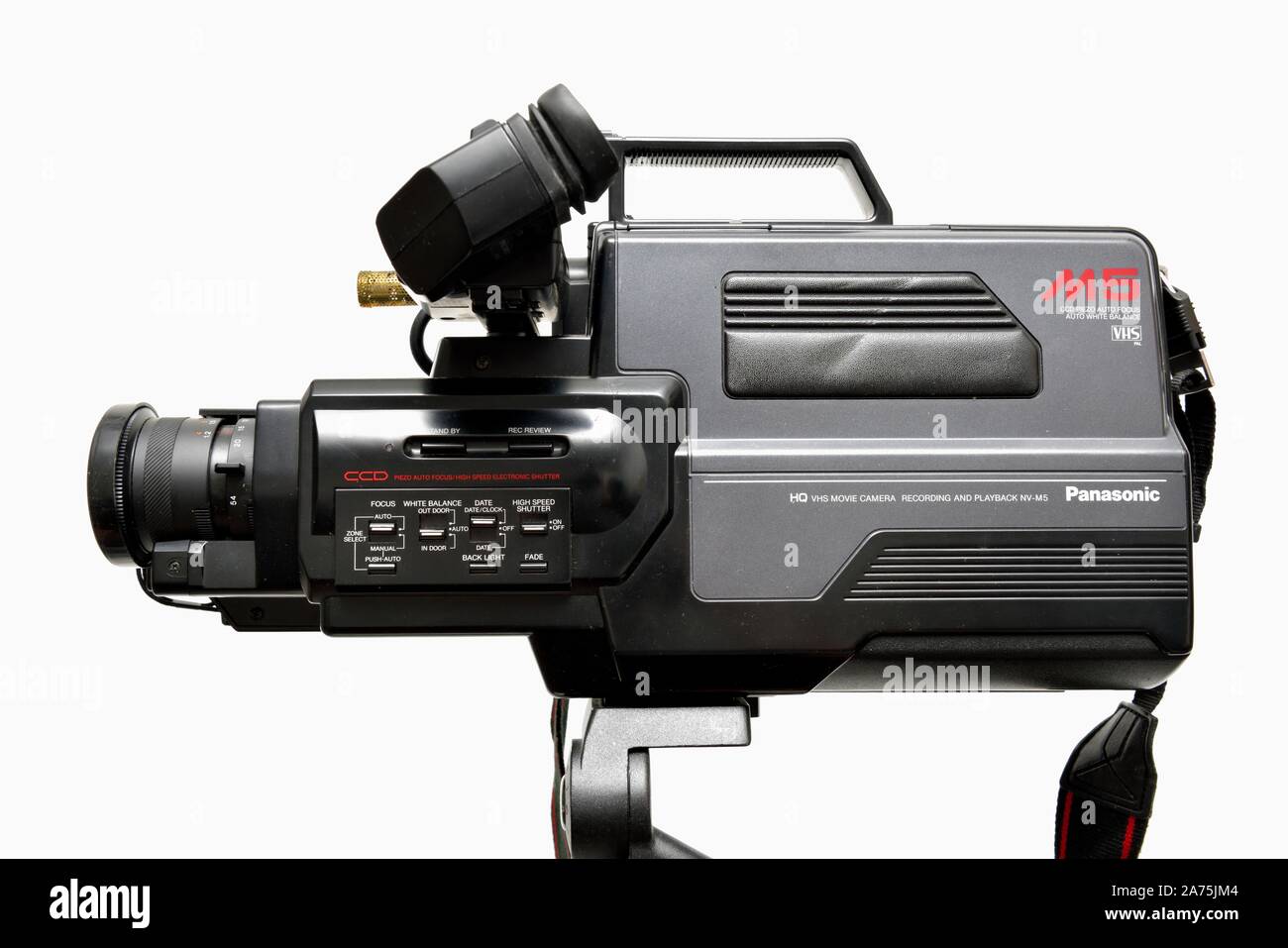 Panasonic VHS HQ Movie camera,M5,with recording and playback Stock Photo