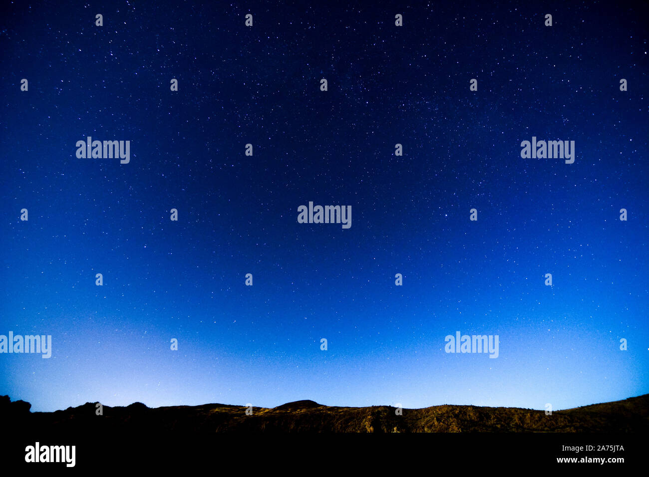 Starry Night Sky with a lot of Stars Background Stock Photo - Alamy