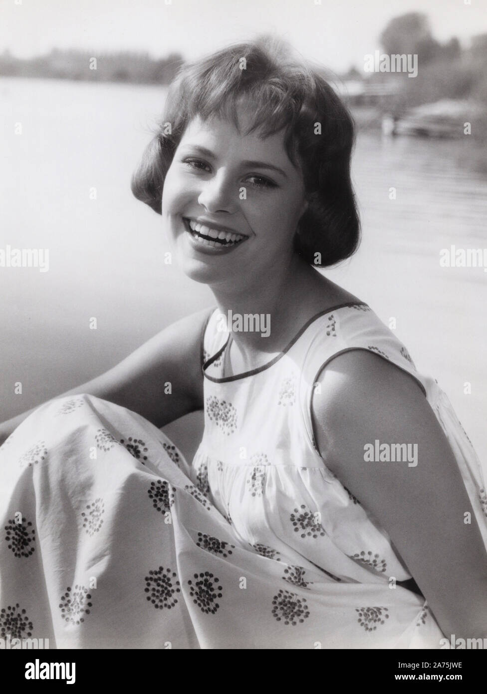 gerlinde locker osterreichische schauspielerin deutschland spate 1950er jahre austrian actress gerlinde locker germany late 1950s stock photo alamy