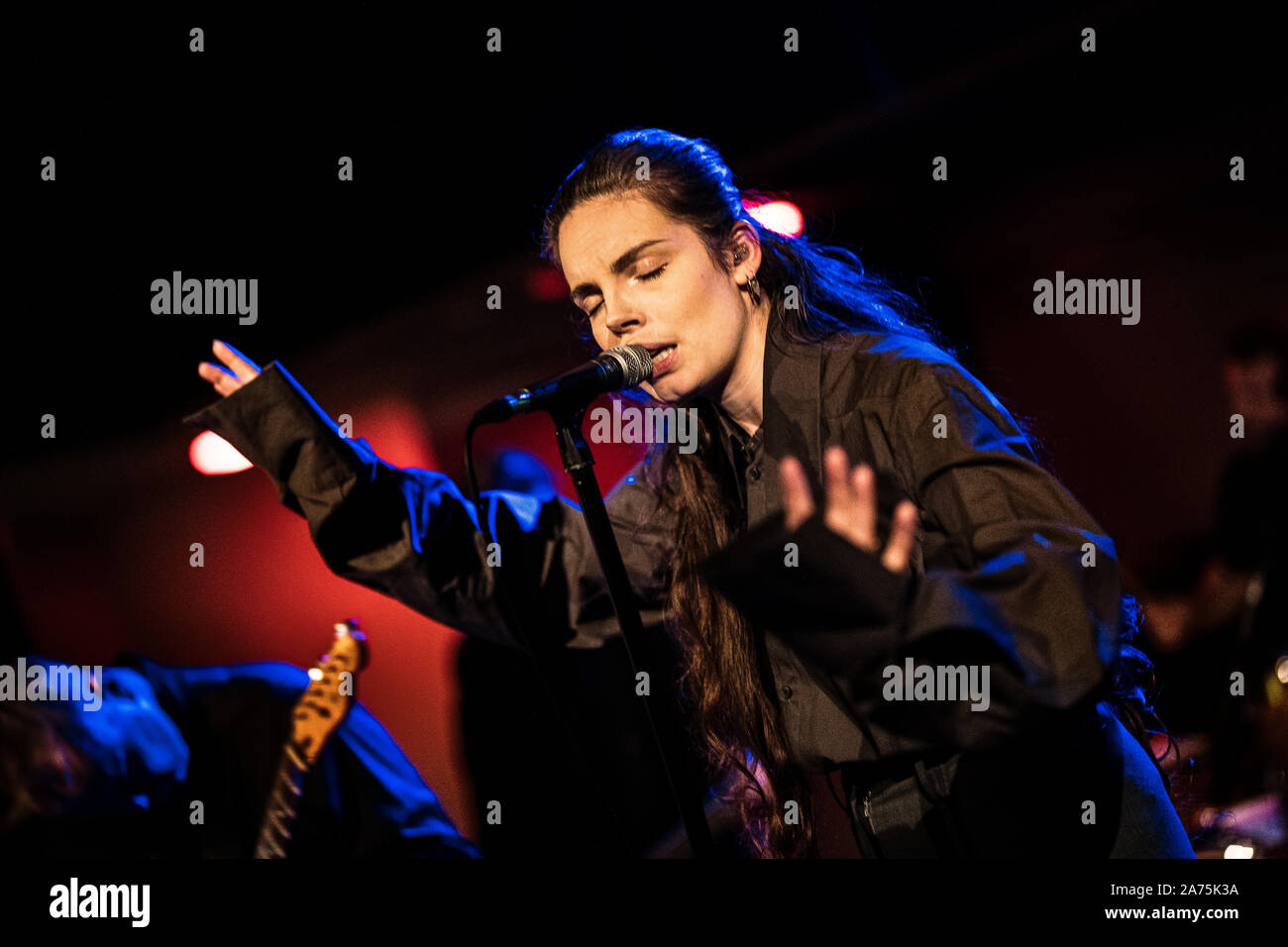 Copenhagen, Denmark. 29th, October 2019. The Dutch band Gold performs a