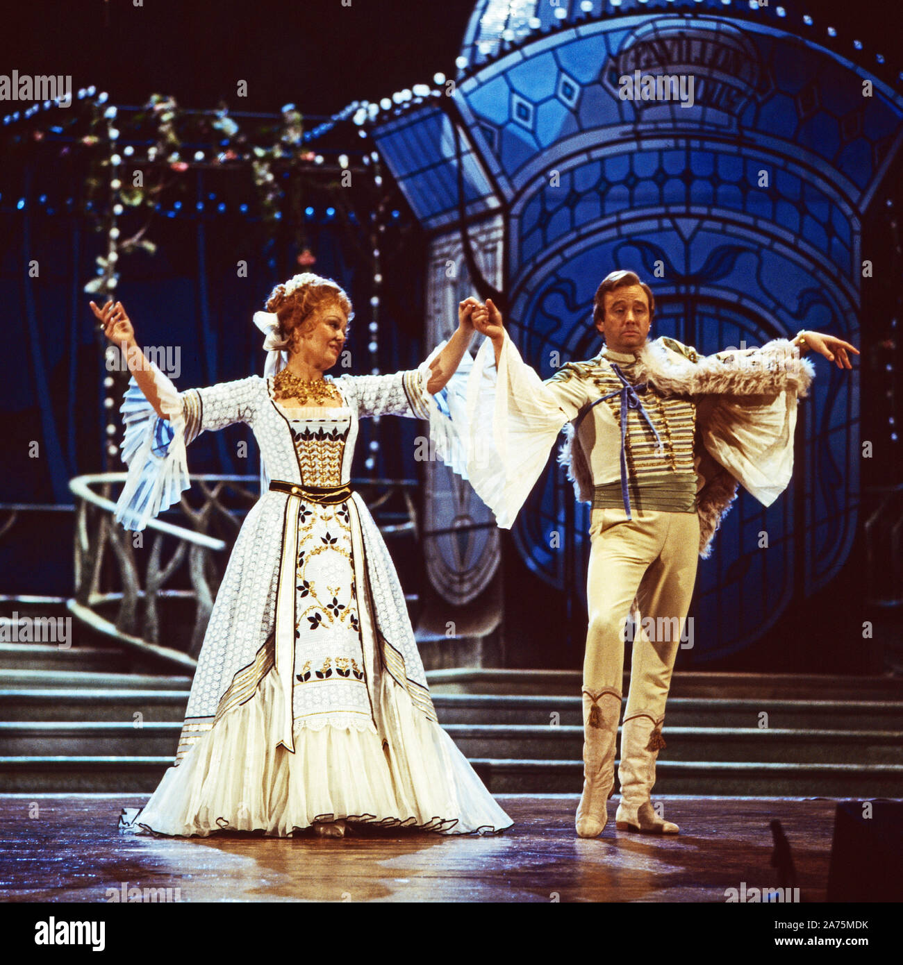 Aufzeichnung der Aufführung der Operette "Die lustige Witwe" von Franz