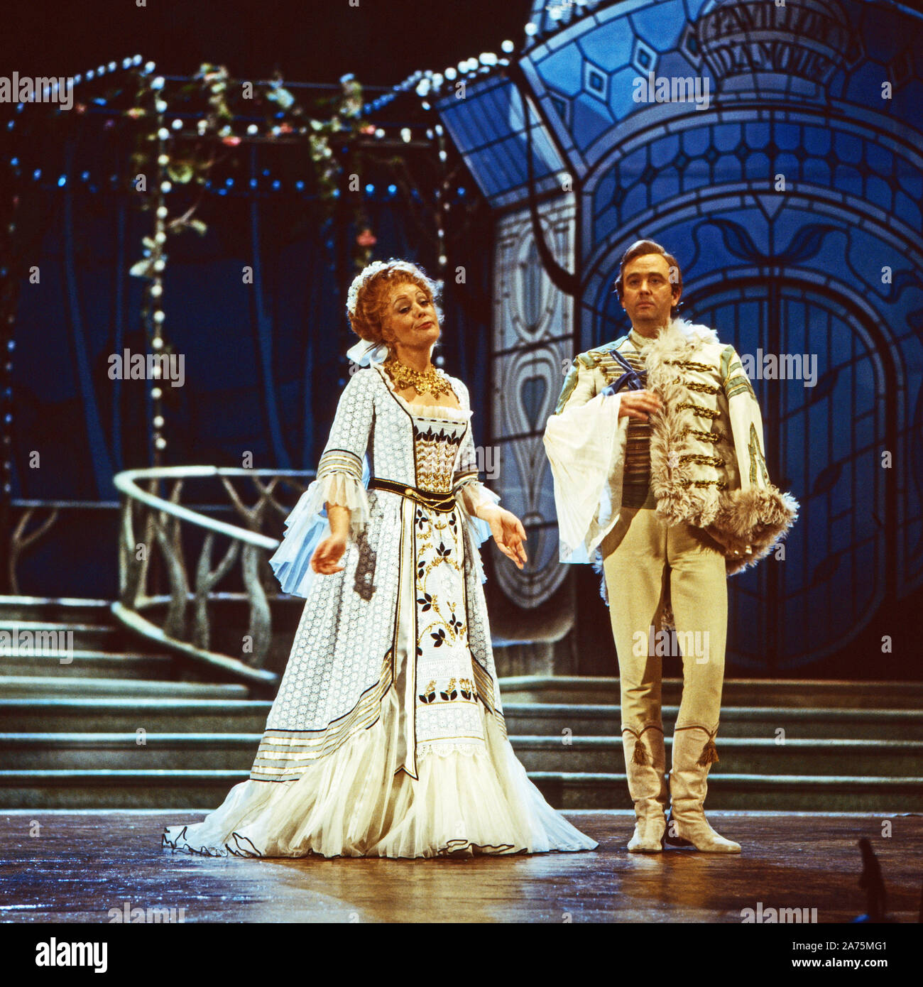 Aufzeichnung der Aufführung der Operette "Die lustige Witwe" von Franz