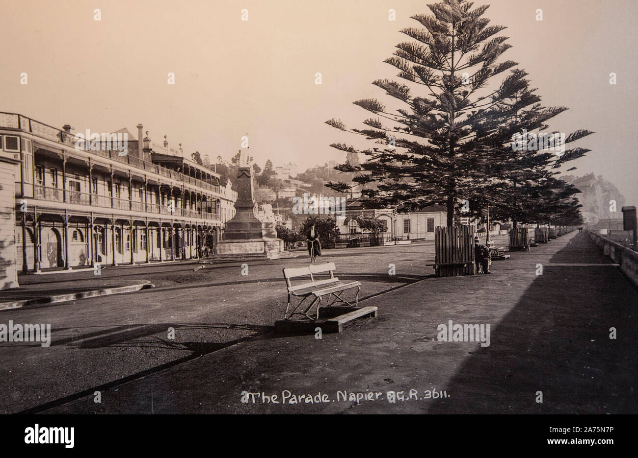 NAPIER ,THE ART DECO CITY,NEW ZEALAND Stock Photo