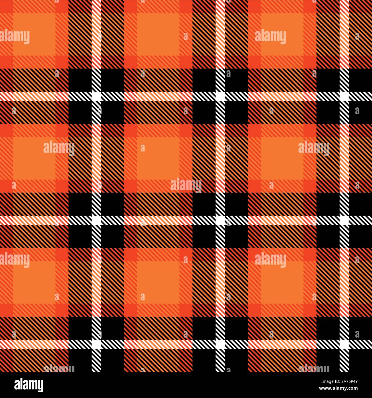 Scottish cell fabric. Tartan seamless pattern. Pattern in a cell Stock Vector