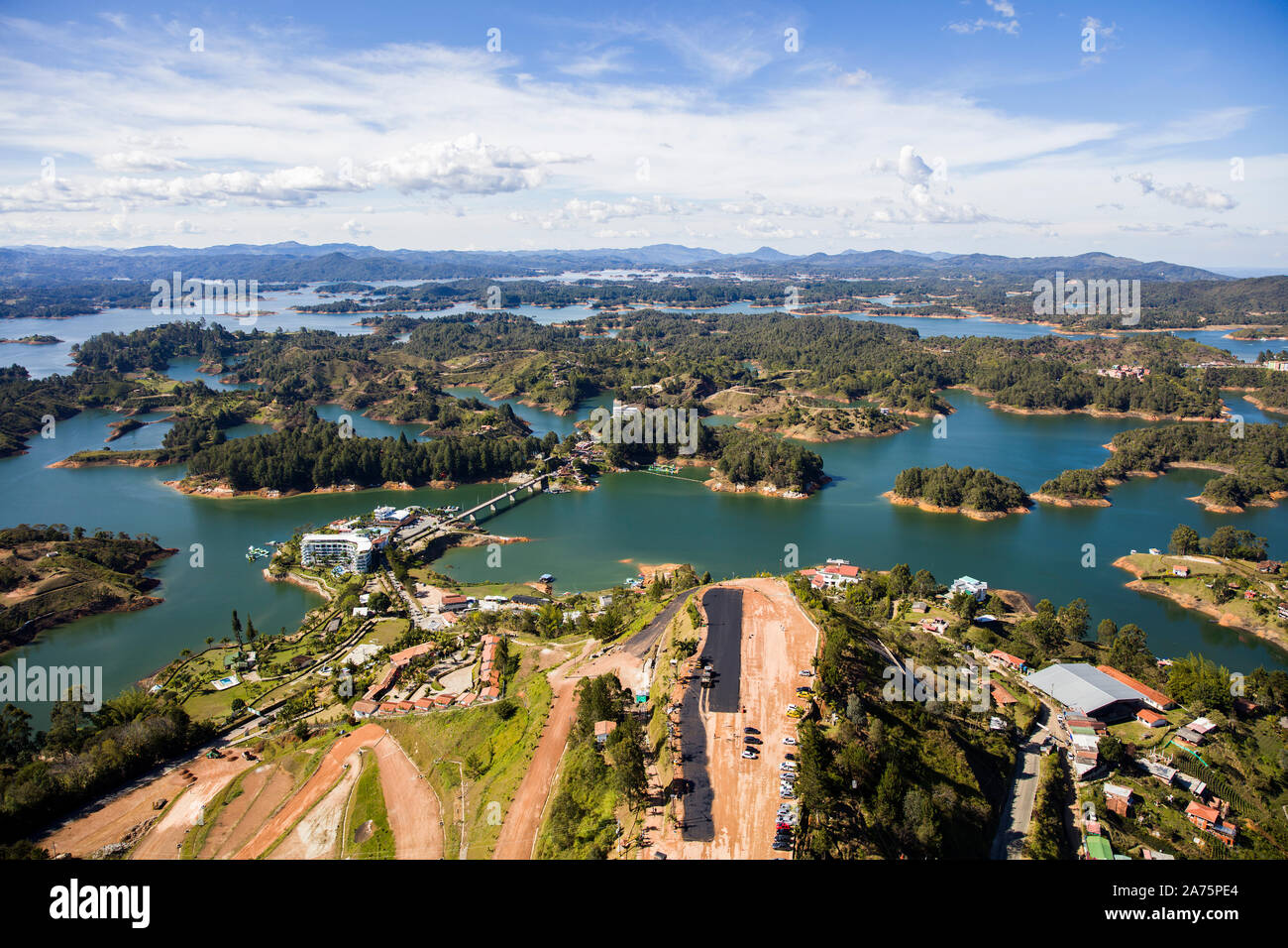 aerial-view-of-guatape-lake-in-antioquia-colombia-stock-photo-alamy