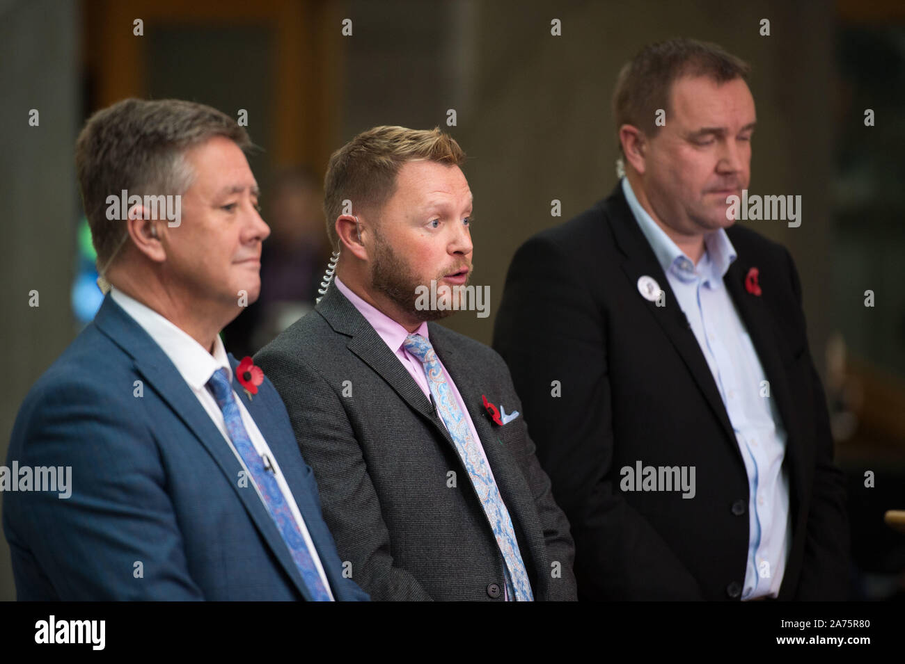 Edinburgh 30 October 2019 Pictured Left Right Keith Brown Msp