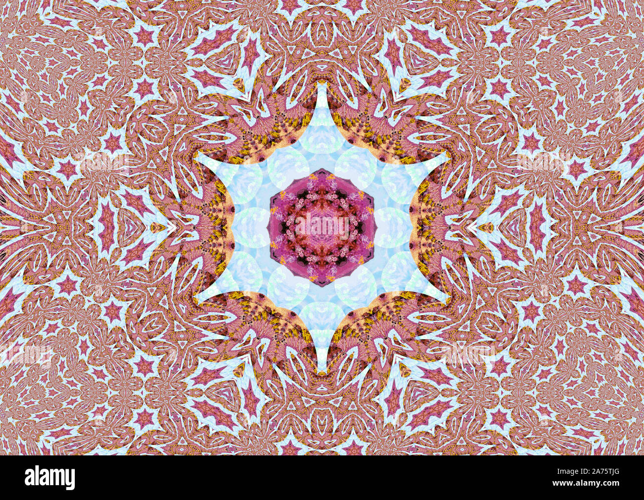 Mandala patterning hi-res stock photography and images - Alamy