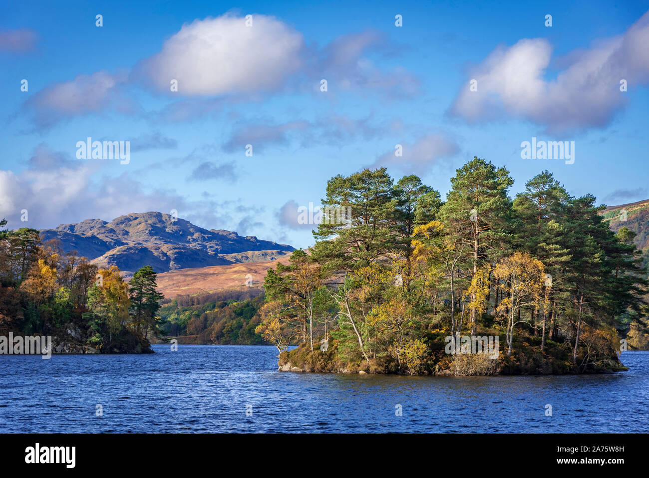 Loch Katrine. The Trossachs, Scotland Stock Photo Alamy
