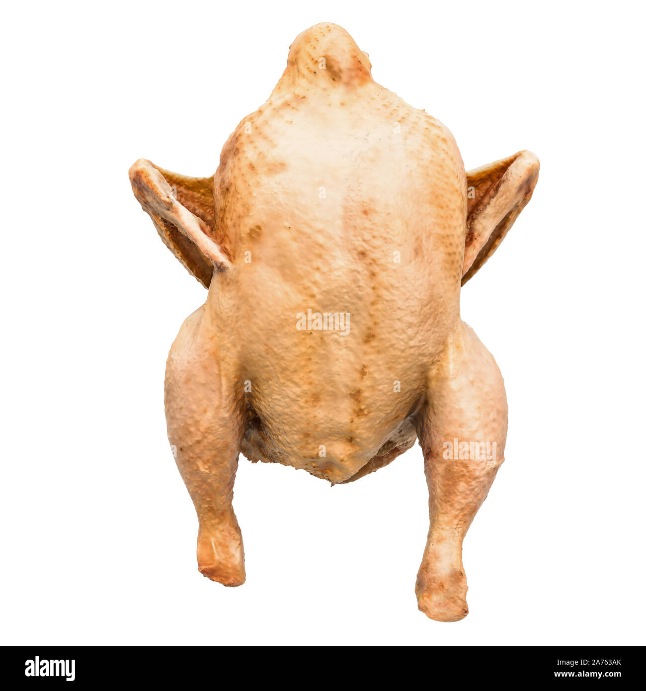 Raw chicken 3d rendering with realistic texture isolated on white  background Stock Photo - Alamy