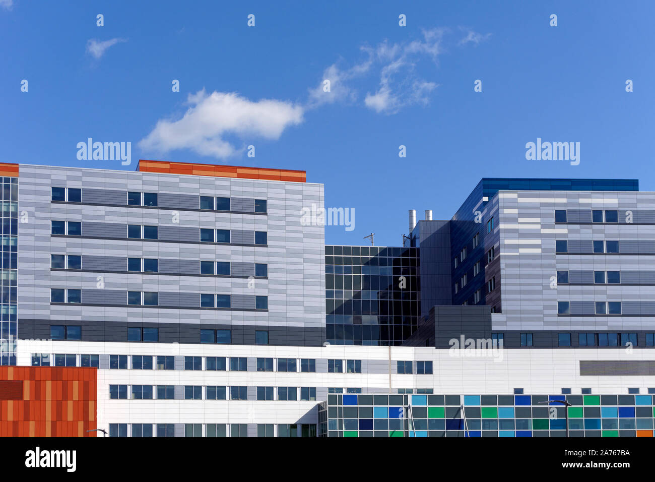 The new Montreal Children's Hospital, part of the McGill University